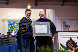 Congratulations to the honorees from the Spring 2024 commencement  ceremonies. Parker Boone, graduating with a Bachelor of Arts in Humanities,  received the President's Award for the Spring 2024 graduating class. Samuel  "Sam"