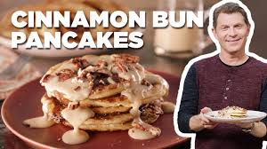 Toss the chicken in the buttermilk mixture, cover with cling film and allow to marinate in the fridge recipe tips. Bobby Flay S Strawberry Waffles Brunch Bobby S Food Network Youtube