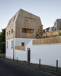Extension En Bois Et Restructuration D Une Maison 2b Maison Ossature Bois Architecture De Facade Architecture