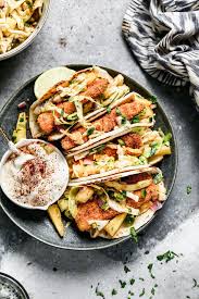 Maybe you would like to learn more about one of these? Crispy Air Fryer Fish Tacos With Pineapple Slaw Cooking For Keeps