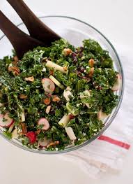 Deb S Kale Salad With Apple And Pecans Cookie And Kate Recipe Kale Salad Salad Recipes Healthy Recipes