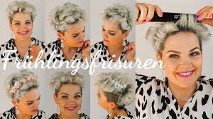 Ifrisuren, haarschnitte und frauenfrisuren, männerfrisuren. Kurze Haare Locken Und Stylen Fur Den Fruhling Ostern Youtube