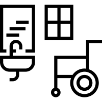 At 401 rooms, it jumps up nine handicapped accessible rooms. Handicapped Accessible Bathroom Design Icons Download Free Vector Icons Noun Project