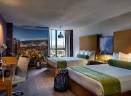 أسرة توأم أثاث غرفة نوم فندق فاخر من الخشب الصلب مع لوح Mdf