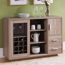 Dania Dining Server Servers Furniture Wooden Cabinets Buffet Table