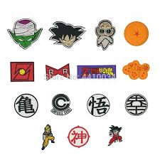 The dragon, representing yang, is placed on the right and the tiger, representing yin, on the left. Dragon Ball Iron On Patch Dbz Roshi Vegeta Z Kame Turtle Symbol Logo Goku Keio Anime Japanese Cosplay Embroidered Emblem Otaku Buy At The Price Of 2 90 In Aliexpress Com Imall Com