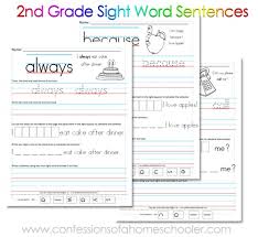 They not only supplement your teaching, but in addition provide you with a quantifiable method for tracking how good your scholars are learning. 2nd Grade Sight Word Sentences Confessions Of A Homeschooler