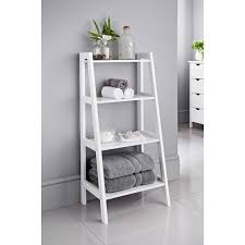 Maine Ladder Shelf In 2020 Ladder Shelf Decor Bathroom Storage Ladder Shelves