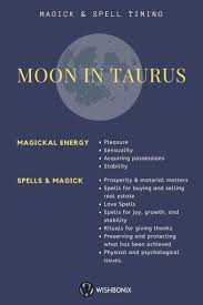 Moon In Taurus Spell Timing In 2020 Cancer Moon Astrology Cancer Moon Signs