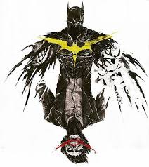 What Happens When An Unstoppable Force Meets An Immovable Object By Unknown Joker Art Batman Batman Art