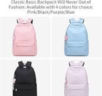 MCB2CT Schulrucksack Mädchen ab 8 Jahren, Causal Schultaschen für 14"  Laptop für College Travel, Wasserabweisender Tagesrucksack, Leichter  Rucksack ...