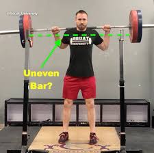 They also provide instruction as to w. Squat University A Fix For Uneven Barbell Hold Facebook