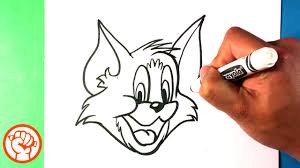 Step 1 step 2 step 3 step 4 step 5 step 6 step 7 step 8 step 9 step 10. How To Draw Tom And Jerry Tom Drawing Step By Step For Beginners Cartoons Youtube