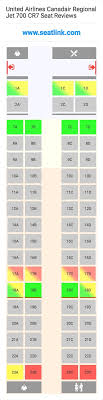 United Airlines Canadair Regional Jet 700 Cr7 Seating Chart