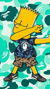 Search free bart simpson wallpapers on zedge and personalize your phone to suit you. Gangster Bart Wallpapers Wallpaper Cave