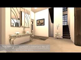 Cc designer peacemaker satisfies everyone's wants with this timber baton siding to run along the outside of your house. Little Newcrest Mansion Stop Motion No Cc Interior The Sims 4 Youtube