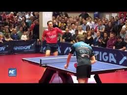 Paleta profesionala tenis de masa ttgm ro andro rasant george. Jean Michel Saive El Mejor Jugador Belga De Tenis De Mesa Se Retira Youtube