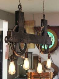 Buff Make This And Hang Above Pool Table Pulley Light Rustic Lighting Vintage Industrial Lighting