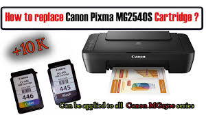 Instead of using the setup disc, i recommend downloading and installing the mg2500 series mp driver from the canon website. Replace Change Canon Pixma Mg2540s Ink Cartridge Applied To Canon Mg2500 Series Youtube
