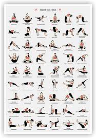 Starts with a flowing sequence to warm up your spine, then builds into warrior postures to improve core. Lab No 4 Yoga Poster Seated Yoga Asanas Posture Poses In 12 X 18 Size Amazon De Sport Freizeit