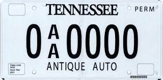 Antique Auto Plate County Clerks Guide