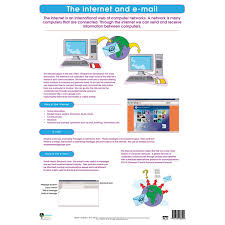 The Internet And Email Wall Chart Rapid Online