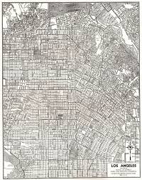 All places, streets and buildings photos from satellite. Los Angeles Map 1947