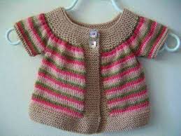 Yun Orgu Dunyasindan Ornekler Bebek Yelek Modelleri 9 Knittingpatterns Knitt Baby Knitting Patterns Ropa Para Bebe De Ganchillo Ropa