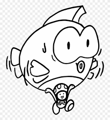 Coloringanddrawings.com provides you with the opportunity to color or print your super heroes mario and luigi drawing online for free. Bnw Toad And Fish By Jamesmantheregenold On Clipart Mario And Luigi Coloring Pages Png Download 1436160 Pinclipart