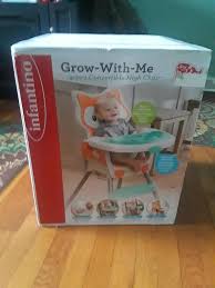 Peg perego siesta follow me high chair. Grow With Me 4 In 1 Convertible High Chair Fox Infantino