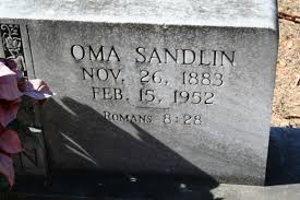 Oma Sandlin Spearman (1883-1952)