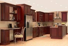 What Color To Paint Kitchen With Cherry Cabinets Home Depot Kitchen Cherry Cabinets Kitchen New Kitchen Cabinets