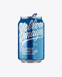 This free mockup comes with seven scenes of soda cans in psd files. 330ml Metallic Aluminium Can W Condensation Mockup Front View In Can Mockups On Yellow Images Object Mockups Mockup Free Psd Mockup Aluminum Can