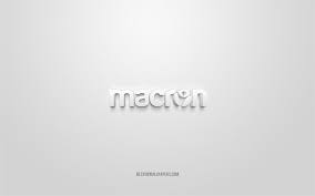 I used macron because it is an italian brand, the logo of the team is the same logo serie a uses for the mvps of the season, so i think it quite fits with the nature of the game. Download Wallpapers Macron Logo White Background Macron 3d Logo 3d Art Macron Brands Logo White 3d Macron Logo For Desktop Free Pictures For Desktop Free