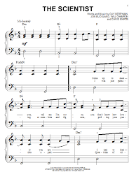 Find your perfect arrangement and access a variety of transpositions so you can print and play instantly, anywhere. The Scientist Sheet Music Coldplay Big Note Piano