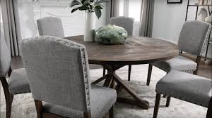 With millions of unique furniture, décor, and housewares options, we'll help you find the perfect solution for your style and your home. Benchwright Brown Finish 60 Inch Round Dining Set By Inspire Q Artisan Youtube