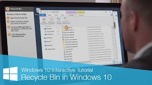 That will not delete any files or folders but will restore your windows os to how it was recycle bin is one handy windows feature that we don't use daily. Recycle Bin In Windows 10 Customguide