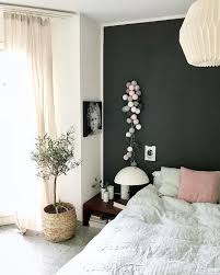 Lichterkette Pink Grey Dunkle Wande Schlafzimmer Lichterkette Schwarze Wand