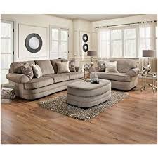 And if you hate the idea of your guest waking up in pain after a long sleep on a lumpy coil spring mattress, we have a welcome alternative. Simmons Upholstery 9255br 03 Kingsley Pewter Kingsley Pewter Sofa Pewter 4 Piece Living Room Set Furniture Living Room Sets