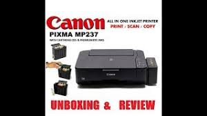 Mp230 series xps printer driver ver. Unboxing Review Canon Pixma Mp237 Printer With Scan And Copy Demo Youtube