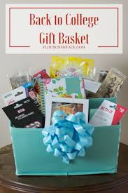 Diy Back To College Gift Basket Recipe College Gift Baskets College Gift Basket For Girls College Gifts