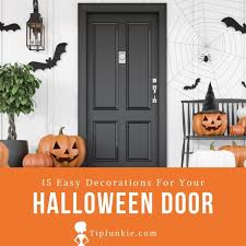 50+ ideas for converting the interior door into an unbelievable decorative element. 15 Easy Halloween Door Decorations Tip Junkie