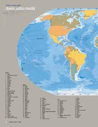 Atlas 5 was lockheed martin's evolved expendable launch vehicle (eelv) design for the u.s. Atlas De Geografia Del Mundo Quinto Grado 2017 2018 Pagina 72 De 122 Libros De Texto Online