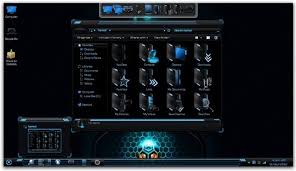 Windows 95 with at least 1 mb of free disk space. Hud Blue Windows 7 Skin Pack Windows Themes Free