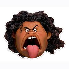 Fortunately, the ocean creates a storm that transports her to maui's island, and she washes up along its shores the following morning. Disney Moana Maui Cardboard Face Mask For Children Partyrama