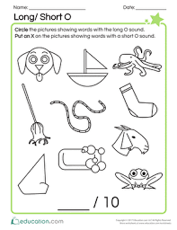 Short o worksheets and activities | short vowel worksheets. Long Short O Worksheet Education Com