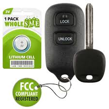 Sometimes, key holes in the vehicle will be hidden. Replacement For 2007 2008 Toyota Yaris Key Fob Remote For Sale Online Ebay