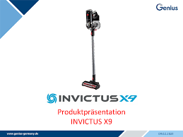In a database near you. Produktprasentation Invictus X9