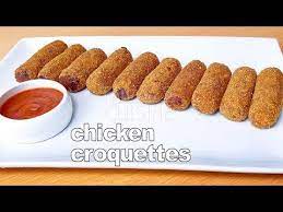 Croquettes Chicken Croquettes Goan Recipe Easy Party Snack Recipes Quick Chicken Snacks Youtube Goan Recipes Chicken Croquettes Party Snacks Easy