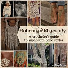 In this section, you can find free sweaters knitting patterns. Bohemian Rhapsody A Guide To Boho Crochet Patterns Urbangypz